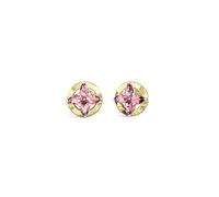 Guess Damen-Ohrringe Ohrstecker Flowers Pink Goldfarben JUBE06040JWYGGNT/U