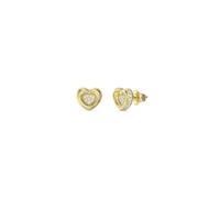Guess Damen-Ohrringe Ohrstecker Herz Goldfarben JUBE05466JWYG