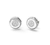 Guess Damen-Ohrringe Ohrstecker Matelasse Pave JUBE04595JWRHT-U
