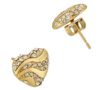 Guess Damen-Ohrstecker Herz Ohrringe Goldfarben JUBE04504JWYGT-U