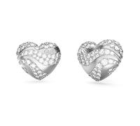 Guess Damen-Ohrstecker Herz Ohrringe Silberfarben JUBE04504JWRHT-U