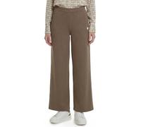 GUESS Damen Palazzohose Olympe Wide Leg Pants Regular Fit Braun