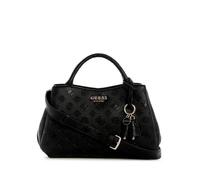 Guess Phoebe Peony Debossed Handtasche schwarz, Lederimitat, Damen