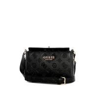 Guess Mini-Umhängetasche Phoebe Damen 4G- und Peony-Logo Mehrfarbig Schwarz