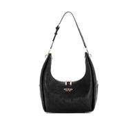 Guess Damen Umhängetasche Hobo Phoebe, 4G- und Peony-Logo, mehrfarbig schwarz, T.U.