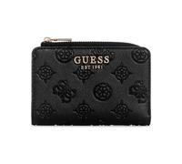 Guess Kleinbörse Damen Phoebe SLG Zip Around Card Case (SWPD) black logo