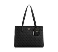 Guess Shopper Power Play Tech Tote coal logo