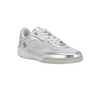 GUESS Damen Pritie Sneaker, Silber Strass 040, 36 EU