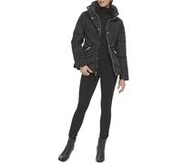 Guess Damen Übergangsjacke 22QMP175 Puffer Stepp für kaltes Wetter Schwarz S
