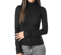 guess Damen Rollkragenpullover Art W4BP14 KCGM2, Jet Black Heather, S