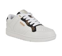 Guess Damen Rubinn Sneaker, Weiß/Braun 141, 37 EU