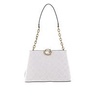 GUESS Damen Schultertasche G V weiß stone logo