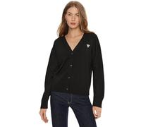 GUESS JEANS Schwarz Bluse Damen W4BR16Z3HO2 - Größe: S