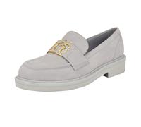 GUESS Damen Shuttle Slipper, Hellgraues Wildleder 050, 37 EU