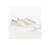 Guess Damen-Sneaker mit Logo, Größe 4G, Silber US 39