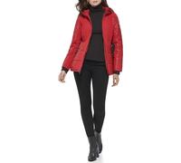 GUESS Damen Softshell Mantel, Chili mit Gürtel, S