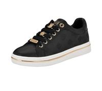 GUESS Damen Stasey Sneaker, Schwarz 001, 37.5 EU