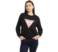 Guess, Damen Sweatshirt, CN Oryginal Fleece,W2YQ16KBA10-JBLK, Schwarz, XS