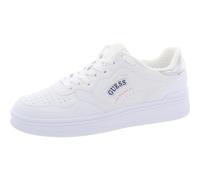 GUESS Damen Sybela Sneaker, White/Silver 143, 42 EU