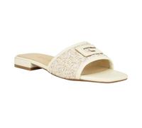 GUESS Damen Tampa Flache Sandale, Elfenbein, 35 EU