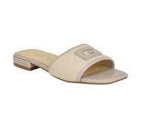 GUESS Damen Tampa Flache Sandale, Taupe 240, 39.5 EU