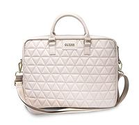 Guess Damen Tasche Quilted Serie – für 15 Zoll Notebook – Rosa