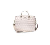 Guess Damen Tasche aus der Quilted Serie für 15" Notebook, pink, Zoll, Rosa, 15 Zoll