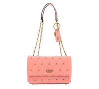 GUESS Damen Triana umwandelbare Umhängetasche, Korallenrot