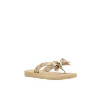 GUESS Damen Tuta Sandale, Gold 710, 35 EU