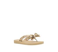 GUESS Damen Tuta Sandale, Gold 710, 42.5 EU