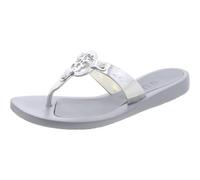 GUESS Damen Tyana Flipflop, Silber 009, 36.5 EU