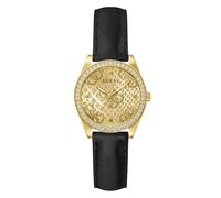 Guess Damen Uhr Armbanduhr BOA GW0989L1 LederSchwarz