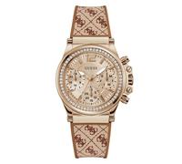 Guess Damen Uhr Armbanduhr CHARISMA GW0699L2 Silikon