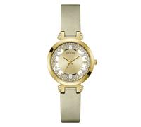 Guess Damen Uhr Armbanduhr CRYSTAL CLEAR GW0535L4 Leder