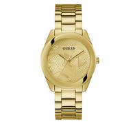 Guess Damen Uhr Armbanduhr CUBED GW0606L2 Edelstahl gold