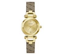 Guess Damen Uhr Armbanduhr GINGER GW1021L2 Leder - Beige
