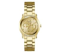 GUESS Damen Uhr Armbanduhr GT Annette GW0861L2 Edelstahl Gold
