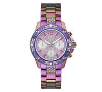 Multifunktionsuhr GUESS "MAJESTY" Armbanduhren bunt Damen (51845829-0) bunt