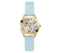 Guess Damen Uhr Armbanduhr MINI WONDERLUST GW0678L1 Silikon