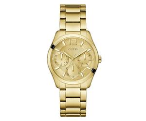 GUESS Damen Uhr Armbanduhr ZOE Edelstahl