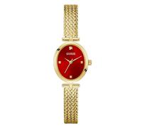 Guess Damen Uhr Armbanduhr RUBY GW0935L4 Edelstahl gold