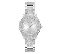 Guess Damen-Armbanduhr Shooting Star GW0746L1 – 36 mm, Edelstahl, Zirkonia, silber