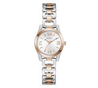 Guess Damen-Uhr VEDA Roségold/Silber 28mm mit Edelstahlarmband & 3 bar Wasserschutz - GW0927L5