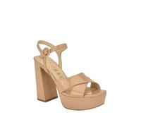 GUESS Damen Vallenn Sandale, Nude 110, 40 EU