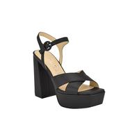 GUESS Damen Vallenn Sandale, Schwarz 002, 37.5 EU