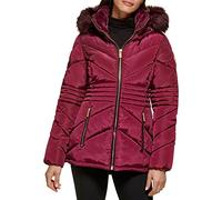 GUESS Damen Women's Midweight Jacket Übergangsjacke, Short Puffer Jam, L