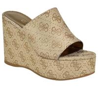 GUESS Damen Yenise Keilsandale, Gold 710, 40 EU