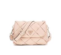 GUESS Damen Zaina Umhängetasche, Flap Schulter, Stein