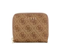 Guess Damen Zip-Around Geldbörse Laurel Ii Slg Small Zip Around Beige