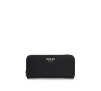 Guess Damen Zip-Around Geldbörse Melody SLG Large Zip Around Schwarz